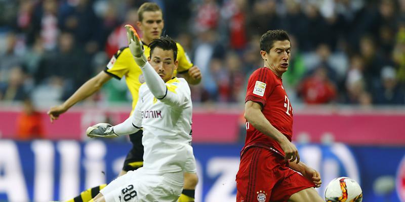 Roman Bürki sah gegen Bayern München und Lewandowski nicht immer gut aus