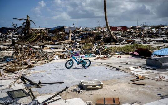 Letztes Jahr richtete der Stärke-5-Hurrikan Dorian verheerende Schäden auf den Bahamas an. Dieses Jahr könnte das wieder passieren, denn rein mengenmässig gab es bis jetzt eine Rekordmenge an Hurrikans, Experten führen die Häufung auf den Klimawandel zurück (Archivbild)