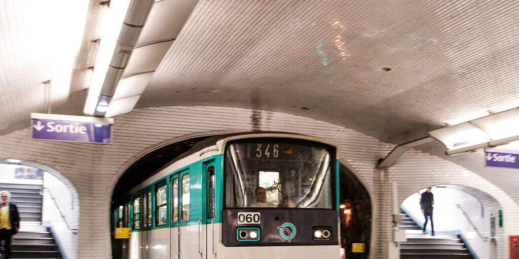 Die Metro-Linie 1 war wegen der Ziege zwischen dem Concorde-Platz und der Station Châtelet unterbrochen. (Symbolbild)