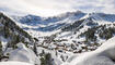 Erster Schnee in Liechtenstein