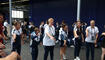 Liechtensteiner Delegation bei der Gymnaestrada 2023 in Amsterdam