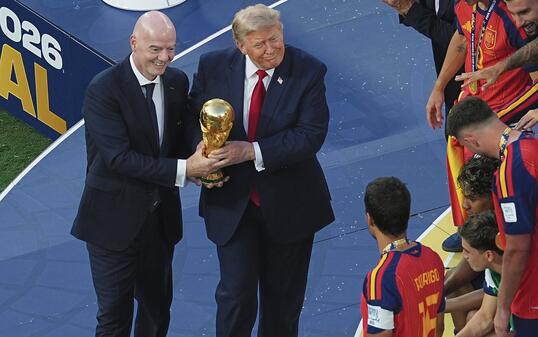 Gianni Infantino,Donald J. Trump,Rodri