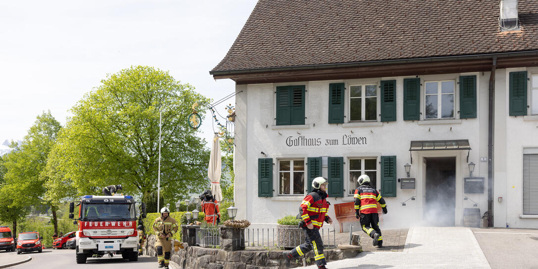 Feuerwehrübung, Bendern