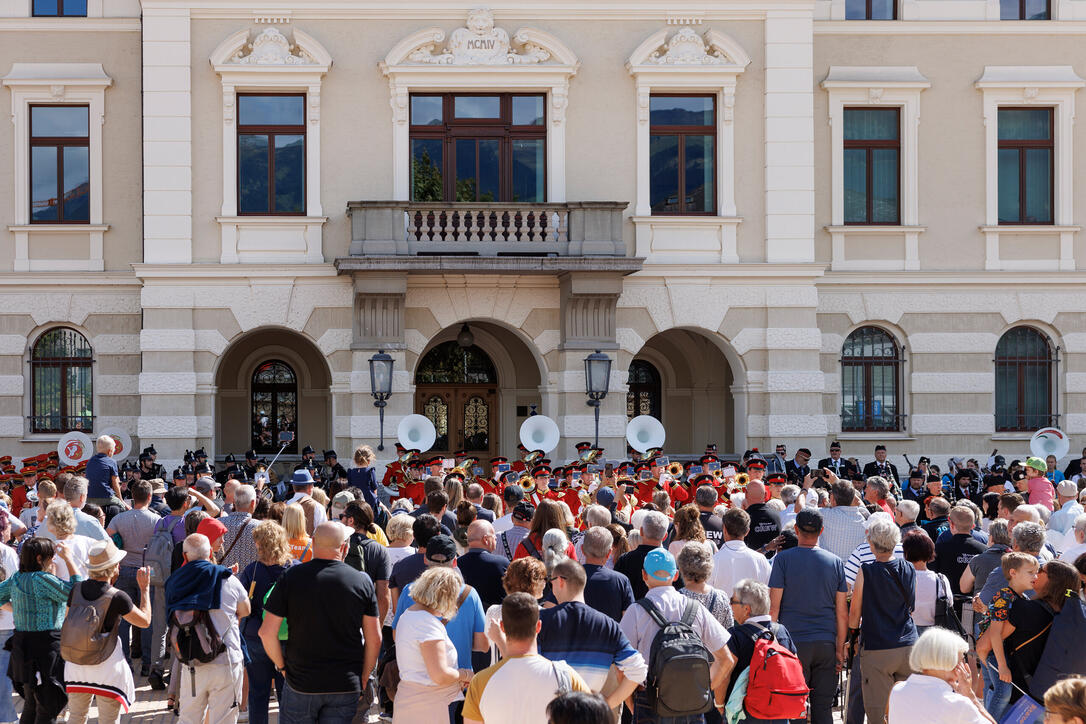 Princely Tattoo Parade in Vaduz