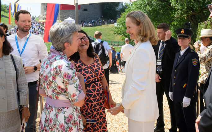 Staatsfeiertag 2026: Staatsakt auf der Schlosswiese (15.08.2026)