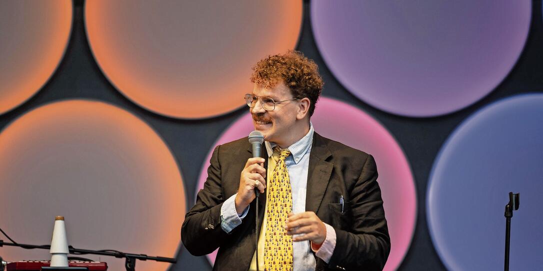 Moritz Schädler beschäftigte sich mit Liechtensteiner Klischees.