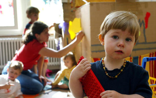 Alltag in einer Kindertagesstätte (Archiv)