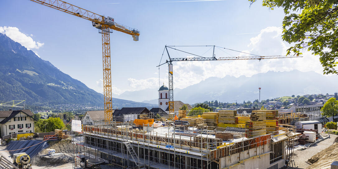 Baustelle Kindergarten Mauren Baustelle Kindergarten Mauren