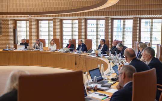 Liechtensteiner Landtag in Vaduz