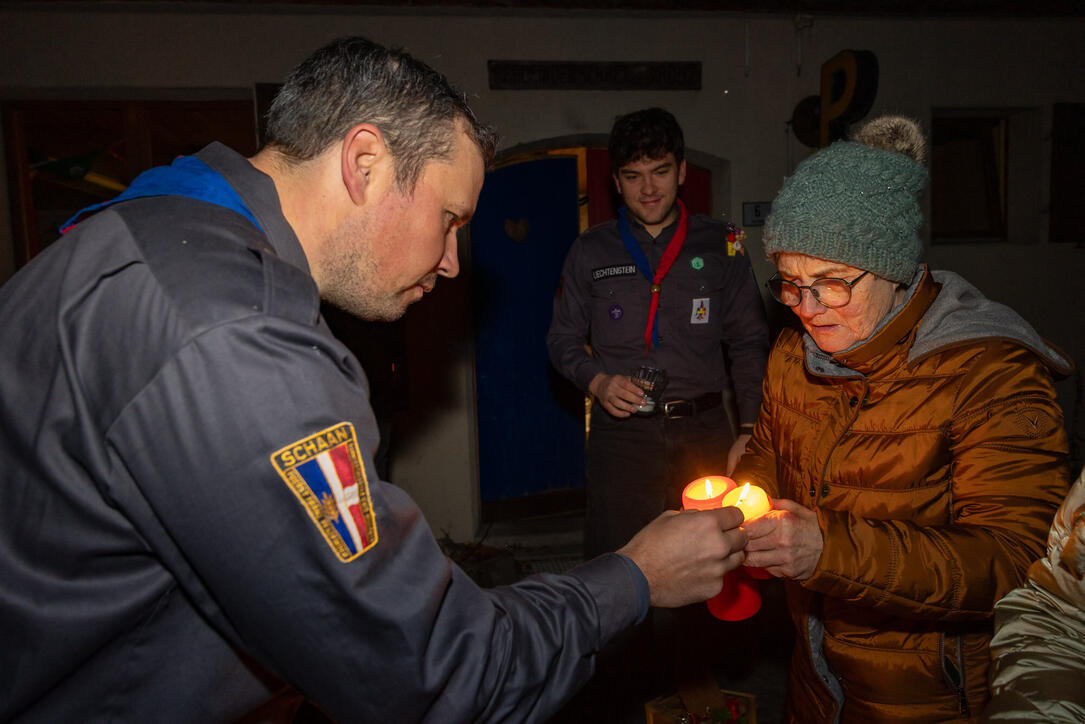 Friedenslicht 2025 in Liechtenstein (17.12.2025)