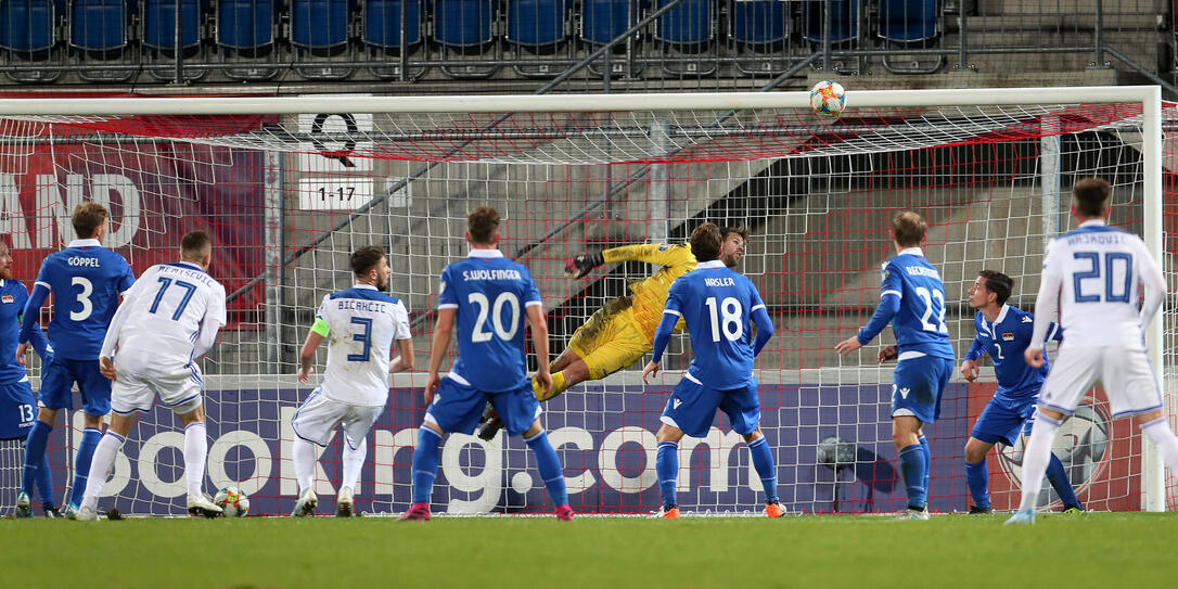 Fussball UEFA EM Europa Qualifikation Liechtenstein - Bosnien & Herzegowina