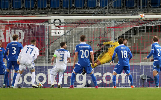 Fussball UEFA EM Europa Qualifikation Liechtenstein - Bosnien & Herzegowina