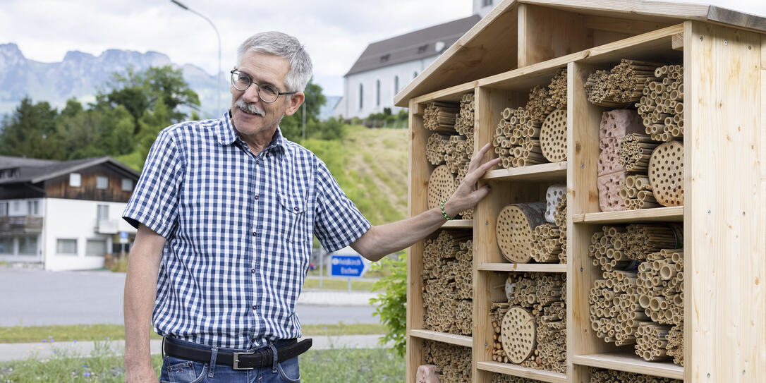 Bienenhotel, Bendern Bienenhotel, Bendern