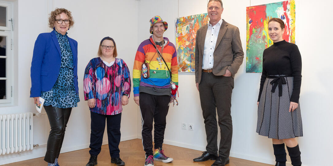 Bilderausstellung der besonderen Art, Mauren