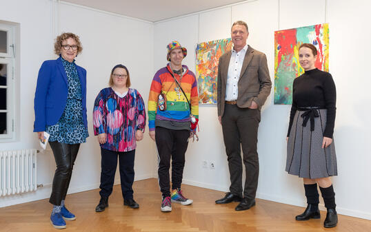 Bilderausstellung der besonderen Art, Mauren