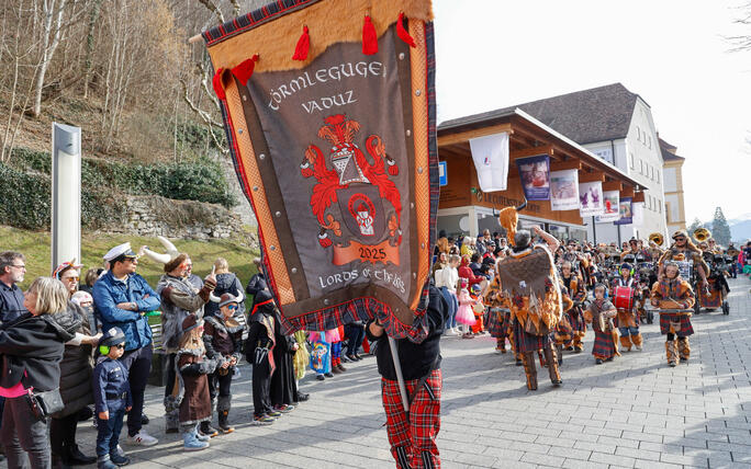 Fasnachtsumzug in Vaduz