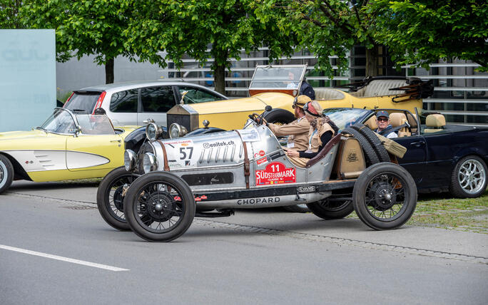 Oldtimer-4-L&auml;ndertreffen, in Ruggell (09.05.2026)