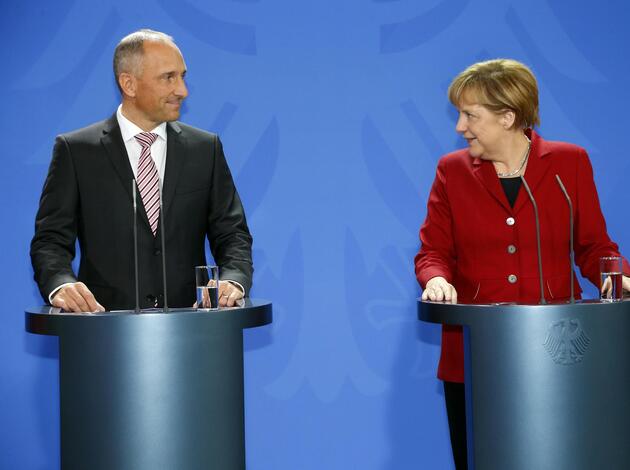 Adrian Hasler bei Merkel in Berlin Vaterland online