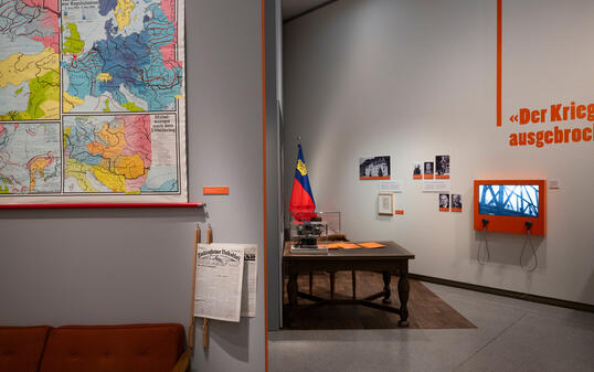 250608 PK zur Ausstellung «Nah am Krieg. Liechtenstein 1939 bis