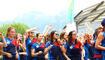 Verabschiedung Liechtenstein-Delegation Gymnaestrada