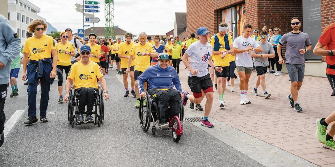 Wings for life: Die erste Durchf&uuml;hrung fand in Schaan statt &ndash; letztes Jahr und auch heuer wird in Triesen gestartet.