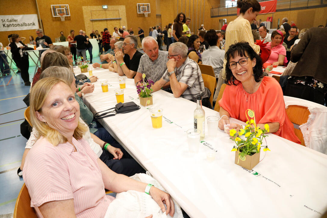 Fr&uuml;hlingsfest in Grabs, St. Gallen, Schweiz