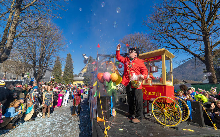 Fasnachtsumzug in Mauren