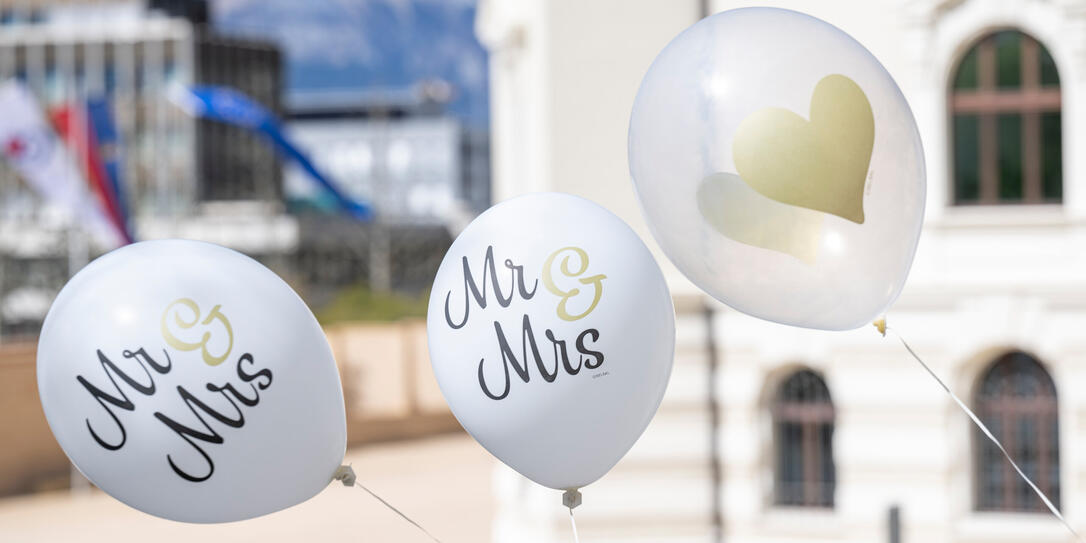 Es ist Hochzeitssaison