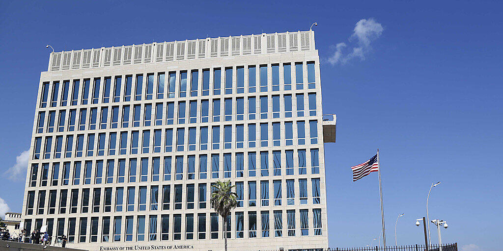Die US-Botschaft in der kubanischen Hauptstadt Havanna. (Archivbild)