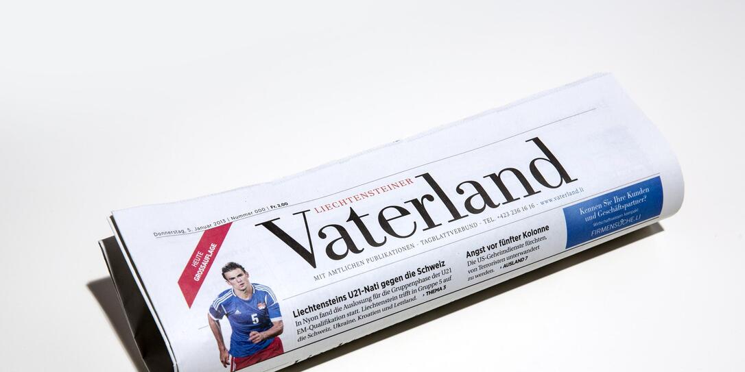 Zeitung Vaterland 131216