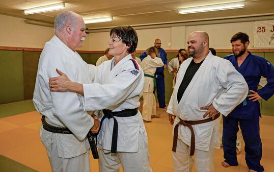 Liechtenstein Schaan Judo Club Sakura Judotrainer Hans-Jakob Schaedler