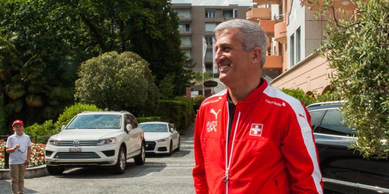 Nationaltrainer Vladimir Petkovic zeigt sich vor dem Testspiel am Samstag (16.15 Uhr/SRF Zwei) in Genf gegen Belgien zuversichtlich