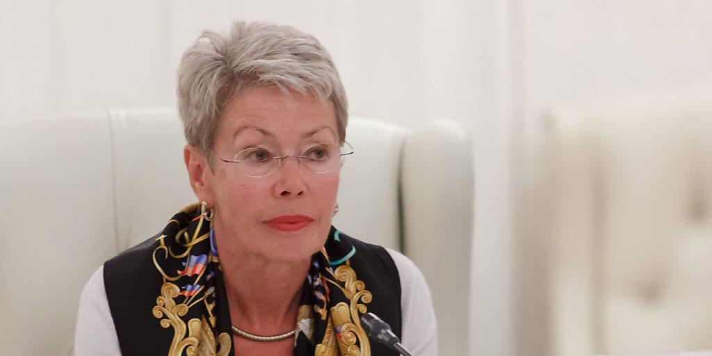 Heidi Tagliavini hat unter anderem im Ukraine-Konflikt vermittelt. (Archiv) Heidi Tagliavini hat unter anderem im Ukraine-Konflikt vermittelt. (Archiv)