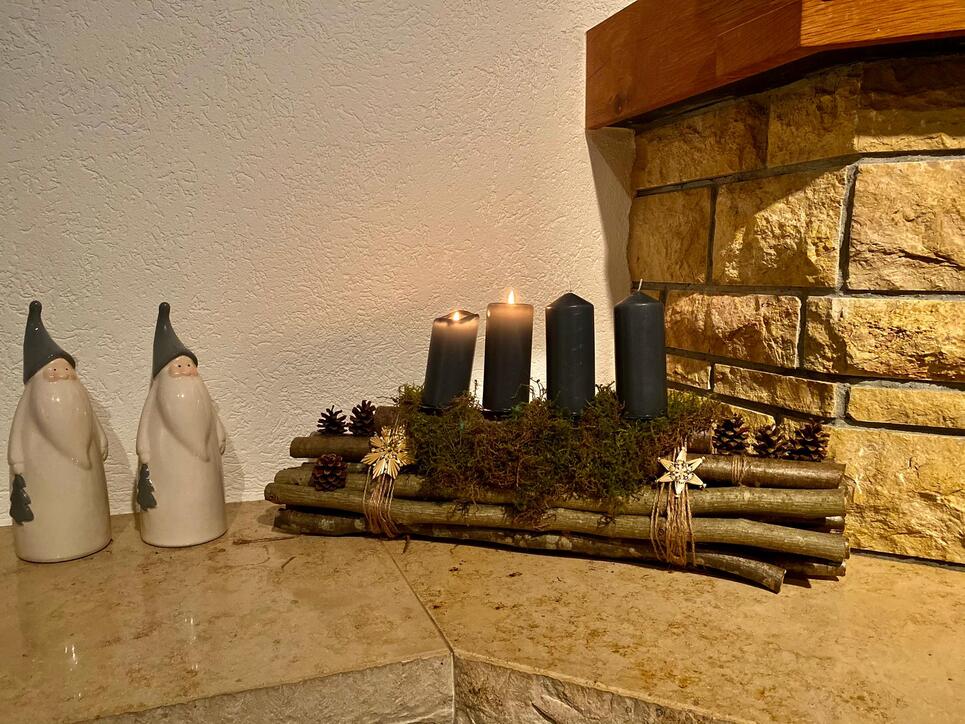 Adventskranz mal anders