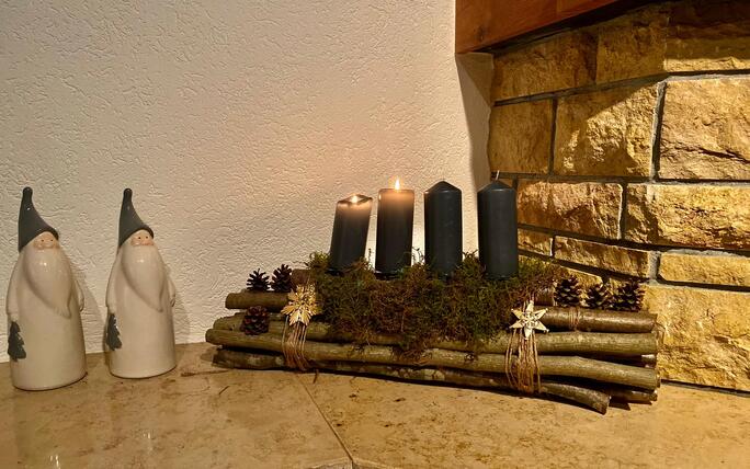 Adventskranz mal anders