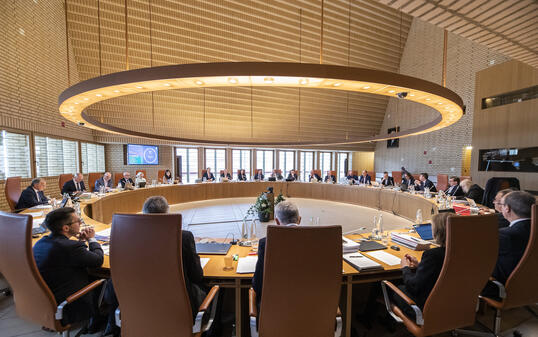 Liechtensteiner Landtag in Vaduz