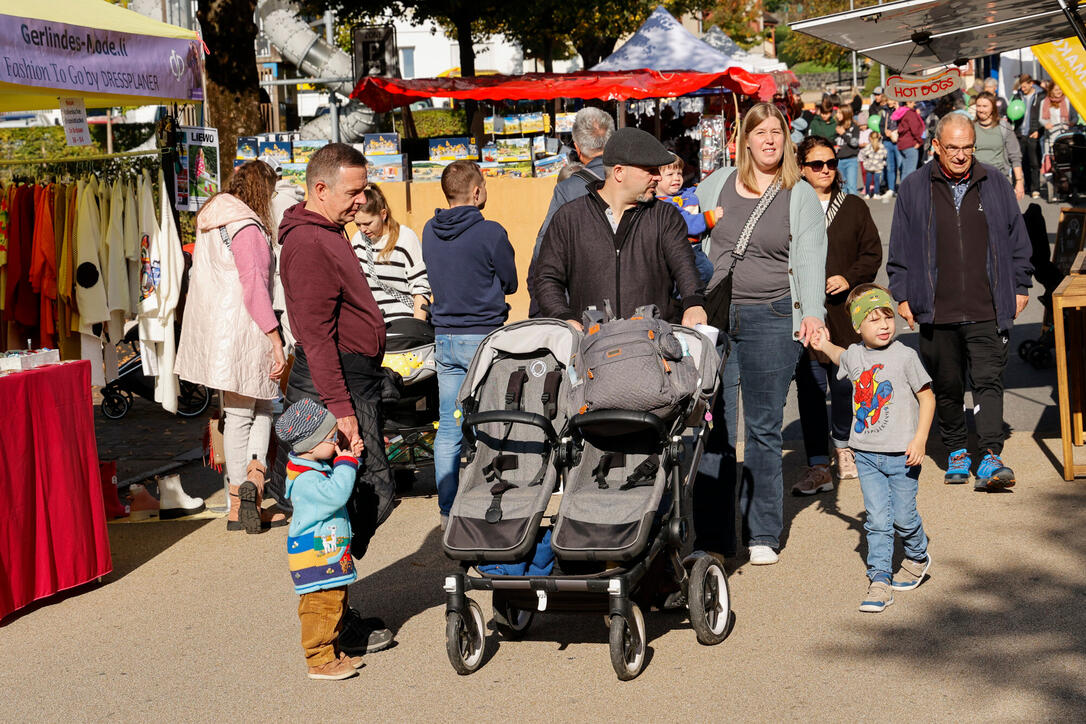 Unterländer Jahrmarkt, mit Gastgemeinde Mauren, Eschen, Liechtenstein.