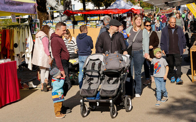 Unterländer Jahrmarkt, mit Gastgemeinde Mauren, Eschen, Liechtenstein.