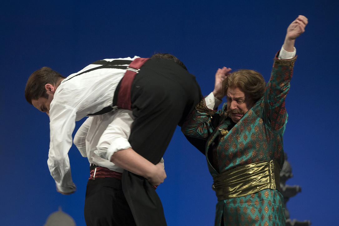 Die lustige Witwe in Balzers