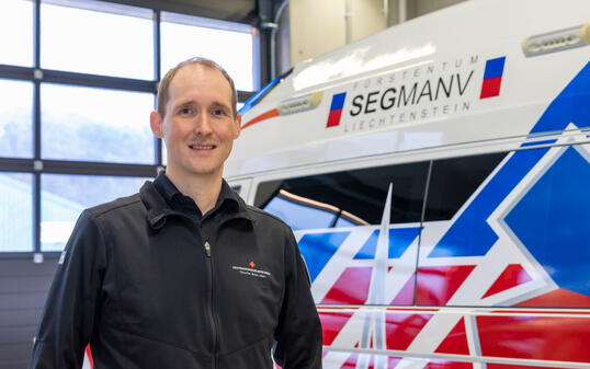 Einsatzwagen SEGMANV in Vaduz