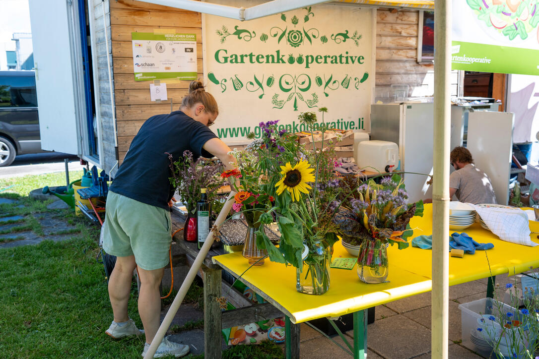 Jubiläumsfest 10-Jahre-Gartenkooperative, in Schaan