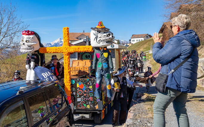 Fasnachtsumzug in Triesenberg (04.03.2025)