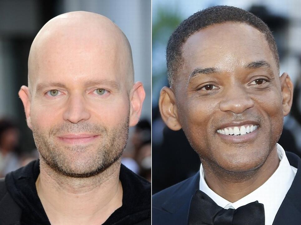 Der Schweizer Regisseur Marc Forster (l) und der US-Schauspieler Will Smith (r) haben zusammen eine Münchner Medienfirma gekauft. (Archivbilder)