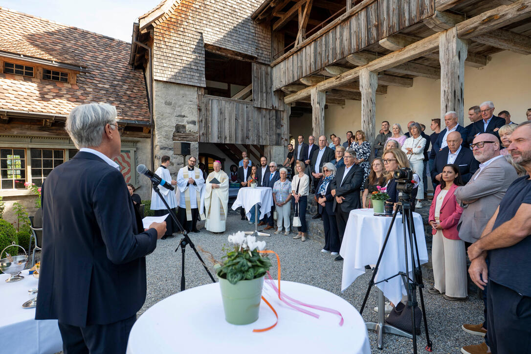 Segnung der Kapelle auf Burg Gutenberg, in Balzers (13.09.2026)