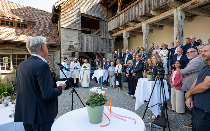 Segnung der Kapelle auf Burg Gutenberg, in Balzers (13.09.2026)
