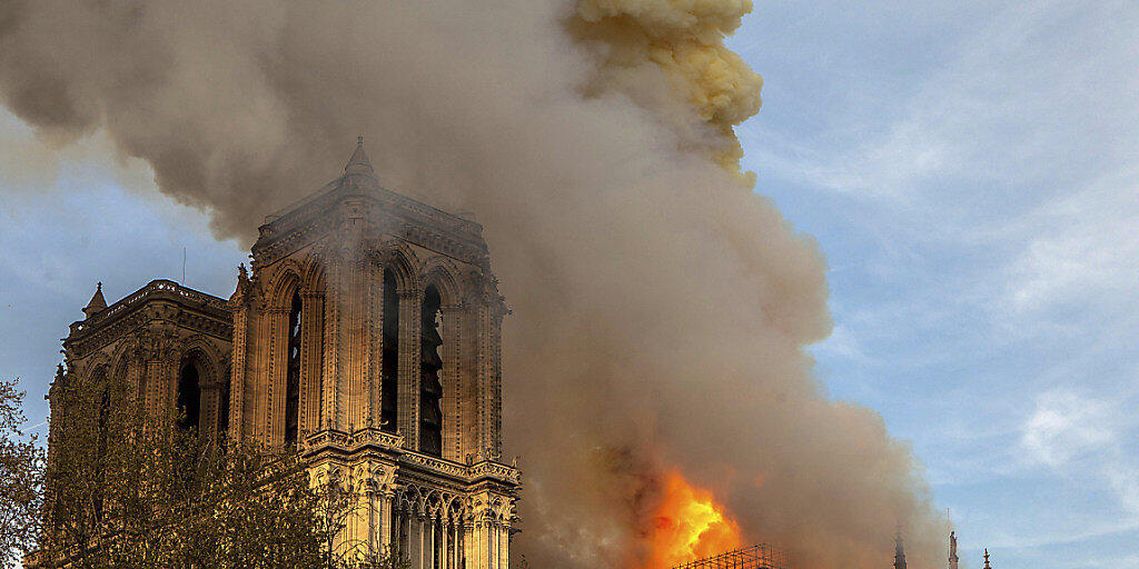 Die durch einen Grossbrand unl&auml;ngst stark besch&auml;digte Kathedrale Notre-Dame in Paris kann laut Angaben der franz&ouml;sischen Regierung vom Samstagabend gerettet werden. (Archivbild)