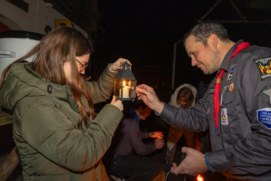 Friedenslicht 2025 in Liechtenstein (17.12.2025)