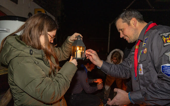 Friedenslicht 2025 in Liechtenstein (17.12.2025)