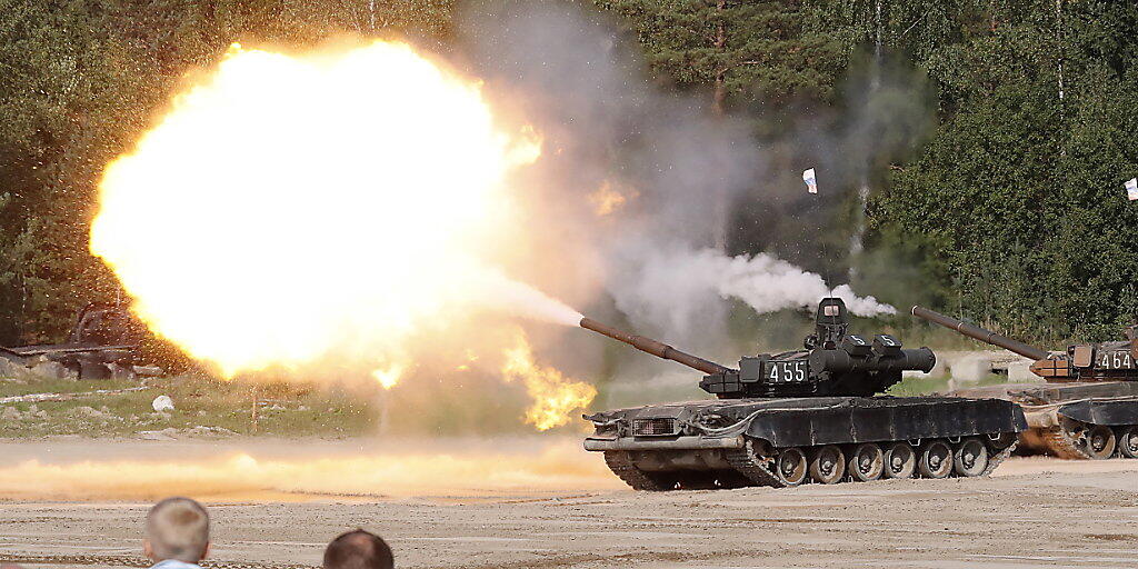 An der am Dienstag in Russland beginnenden Übung sollen auch 36'000 Panzer zum Einsatz kommen. (Symbolbild)