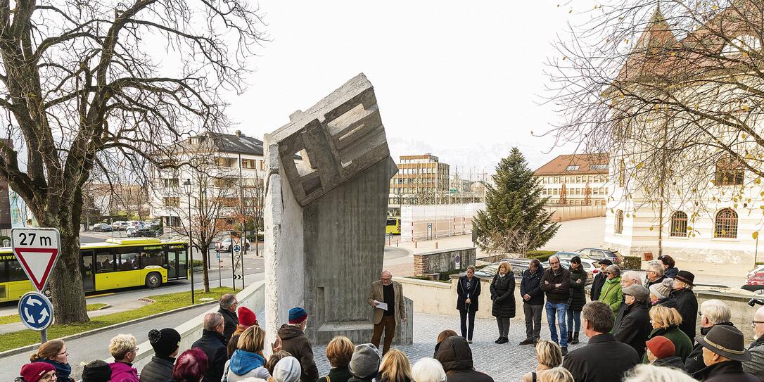 Ferdinand Nigg Denkmal in Vaduz